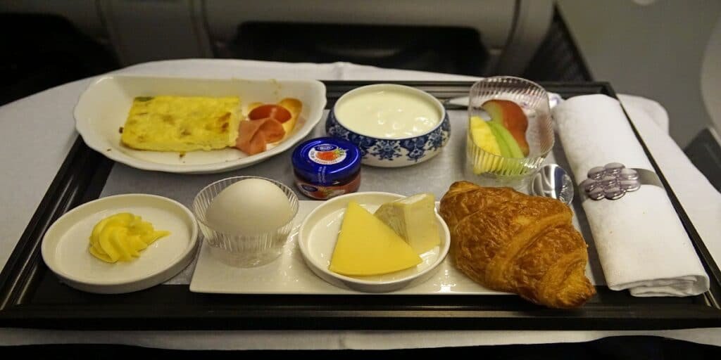 KLM Airlines food | Airlines foodklm airlines food review