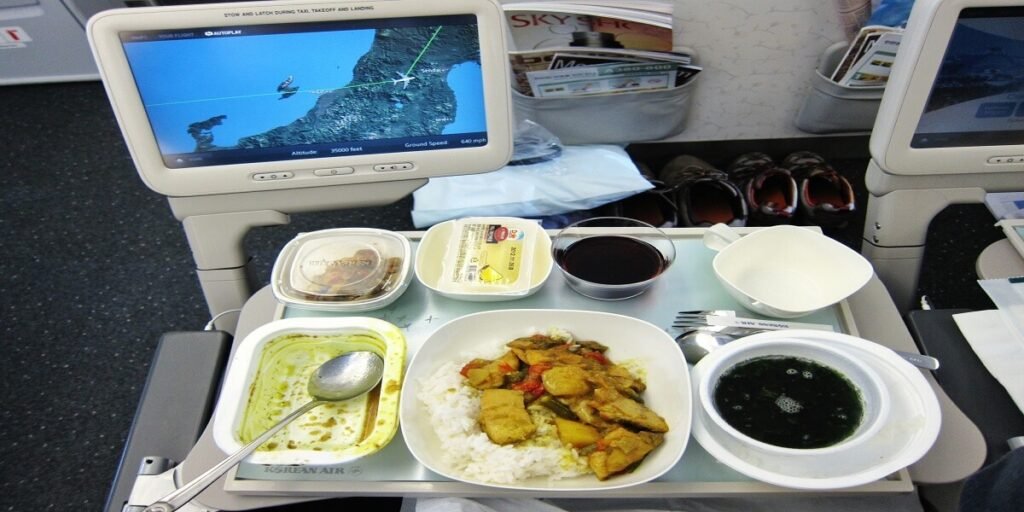 Korean Air Food and Beverages Reviews