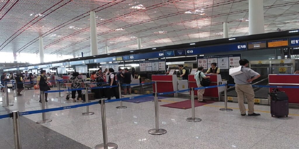 Singapore Airlines Check-in Counter