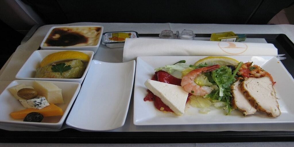 Turkish Airlines Business Class meal reviews
