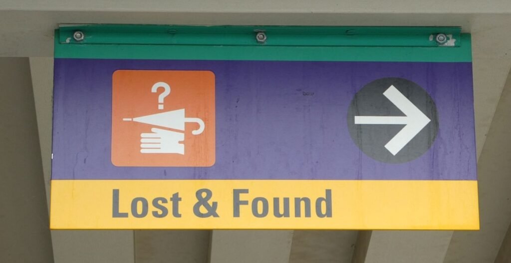 Image of orlando international airport lost and found