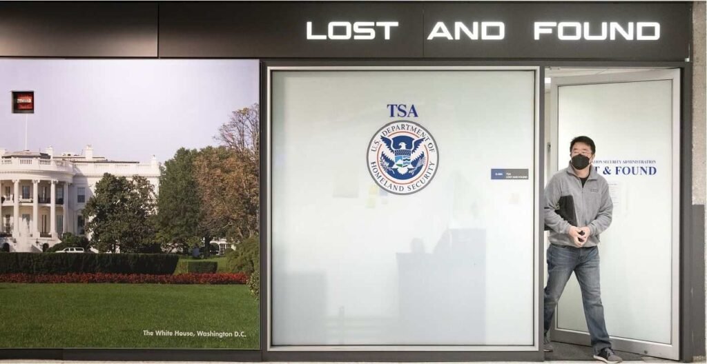 Image of lga airport lost and found