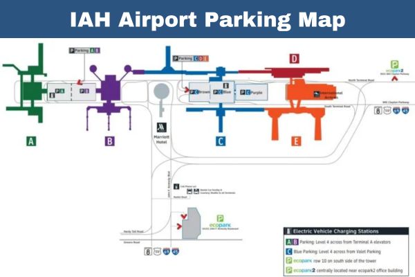 airfleetrating-houston Airport Parking Map